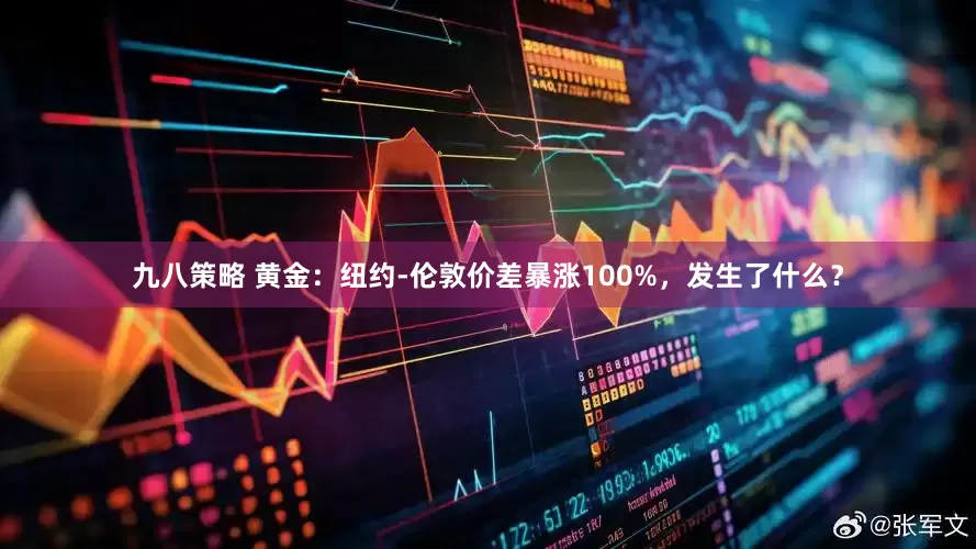 九八策略 黄金：纽约-伦敦价差暴涨100%，发生了什么？